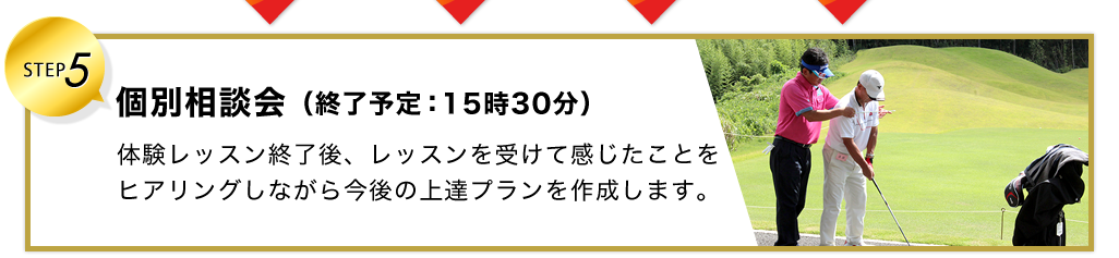 個別相談会（終了予定：15時30分）